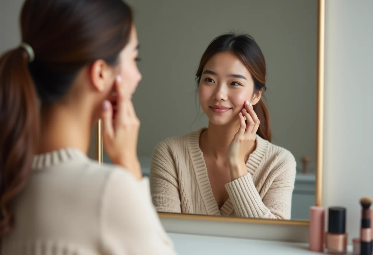 Techniques de maquillage pour affiner un visage rond