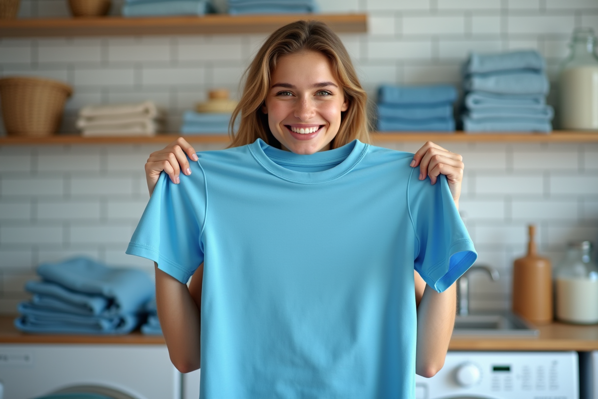 Élimination des odeurs de sueur sur les vêtements après le lavage