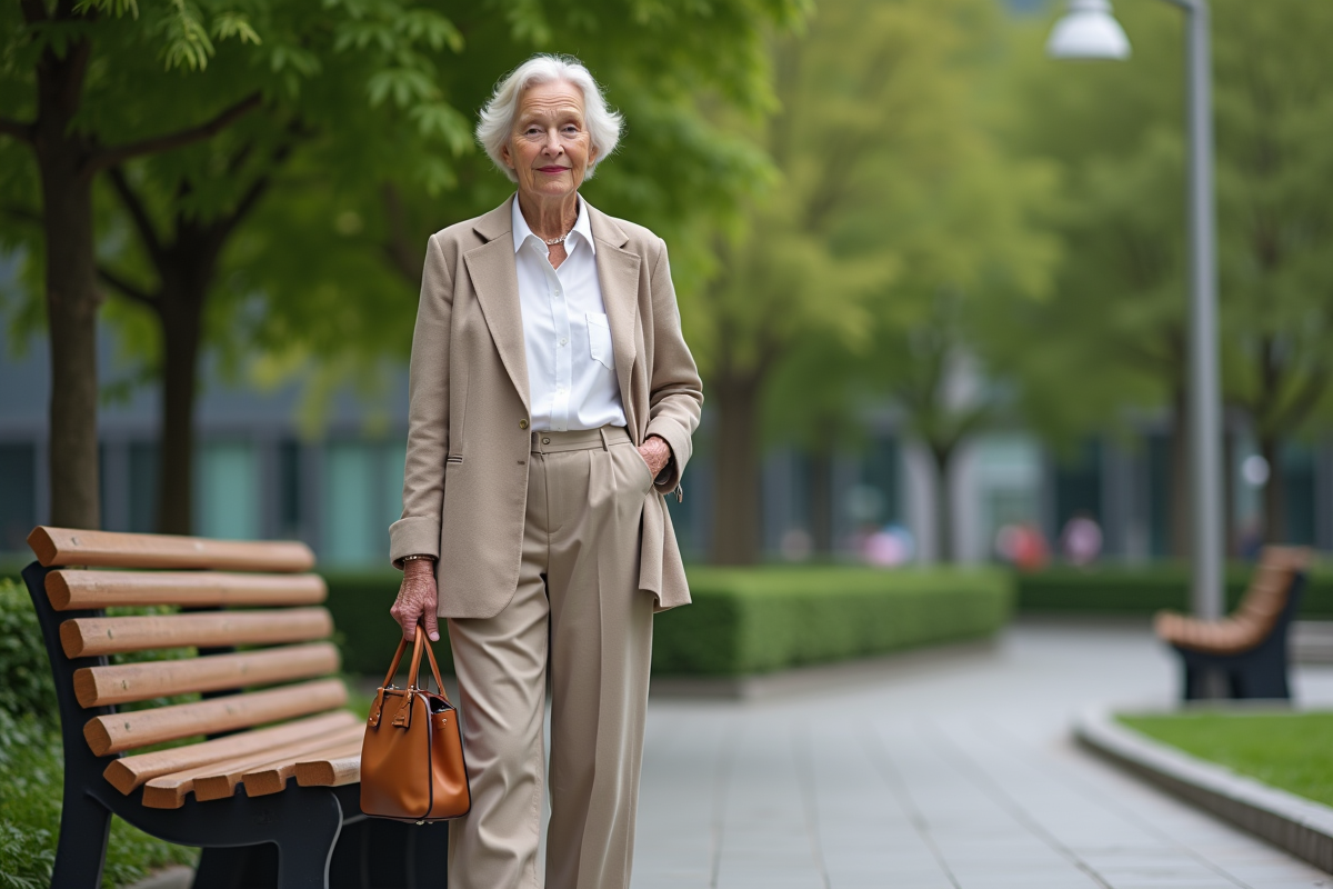Styles et conseils vestimentaires pour femmes de 75 ans