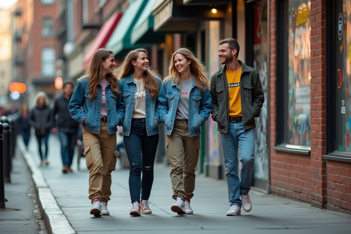 Retour marquant des styles des années 90 en tendance actuelle